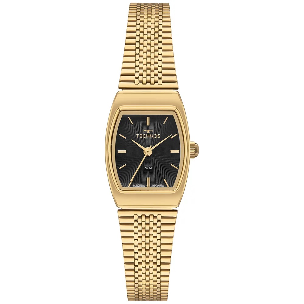 2035NDJ/1P Relógio Technos Feminino Style Dourado