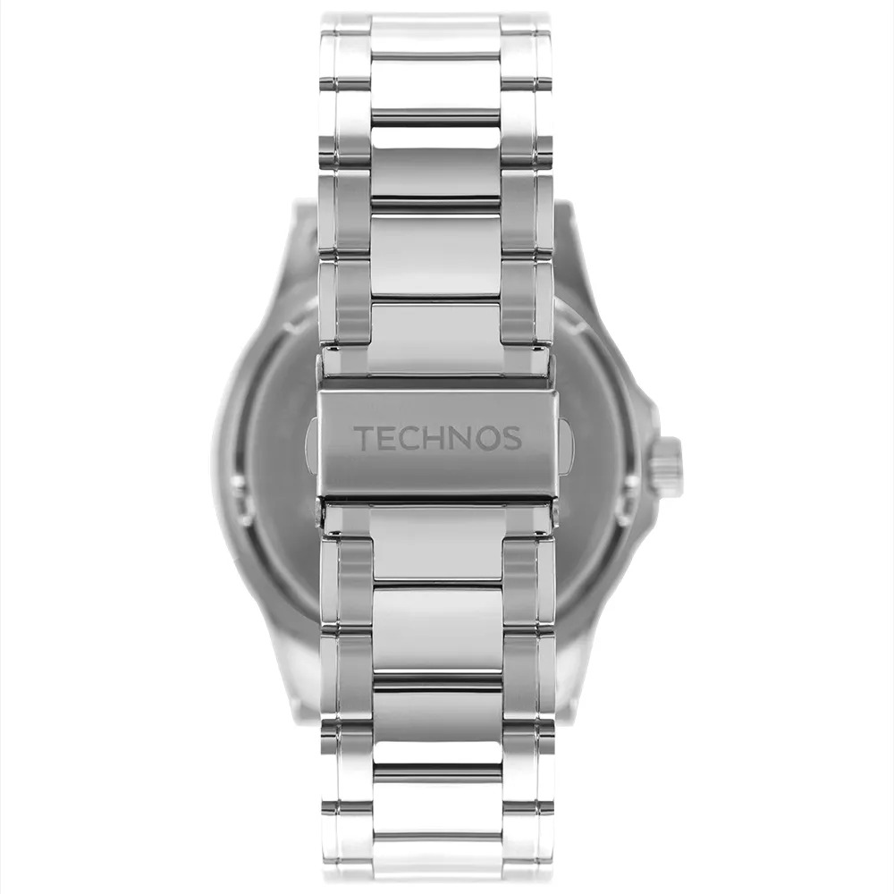 2115MKTS/1P Relógio Technos Masculino Racer Prata