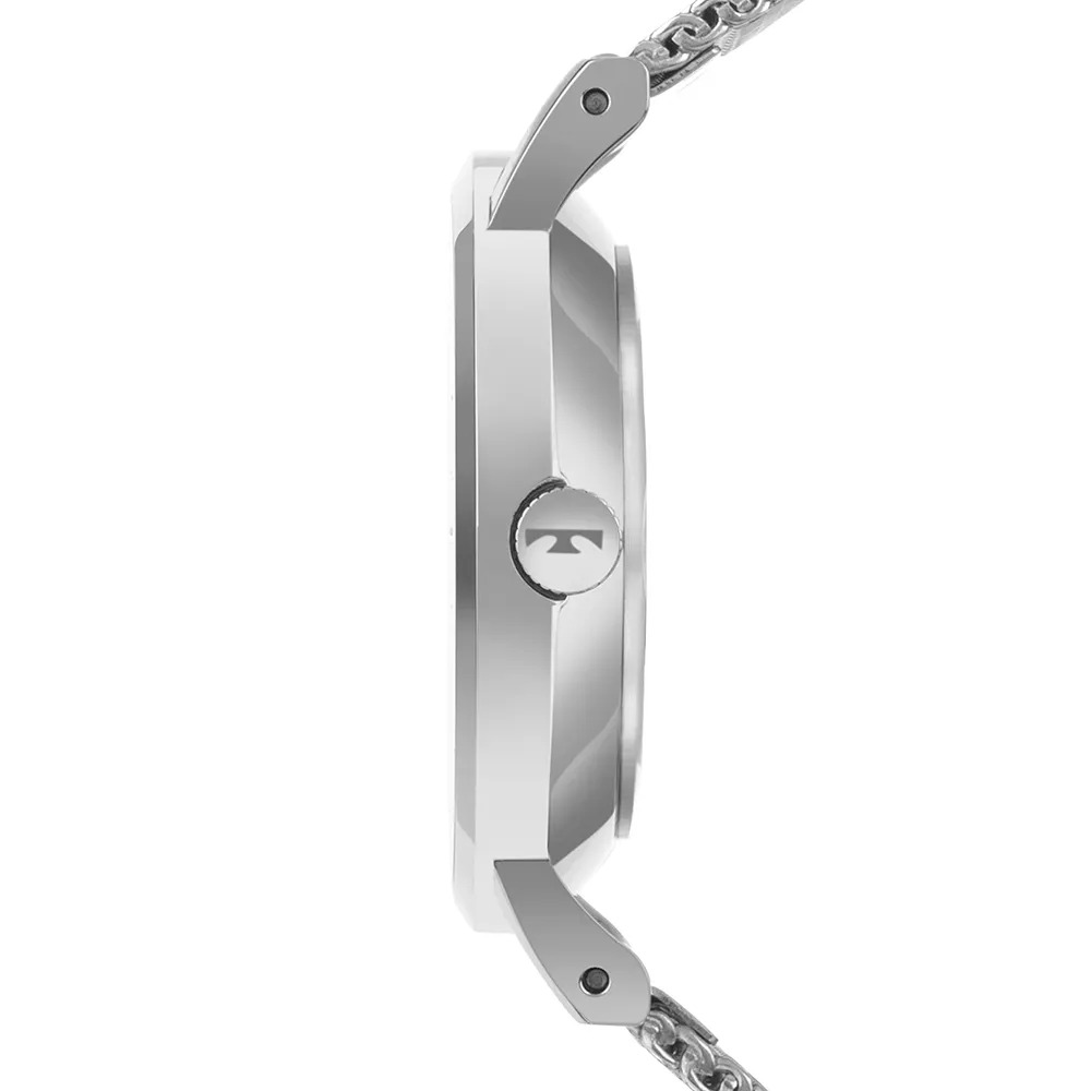 2025LUZ/1K Relógio Technos Feminino Slim Prata