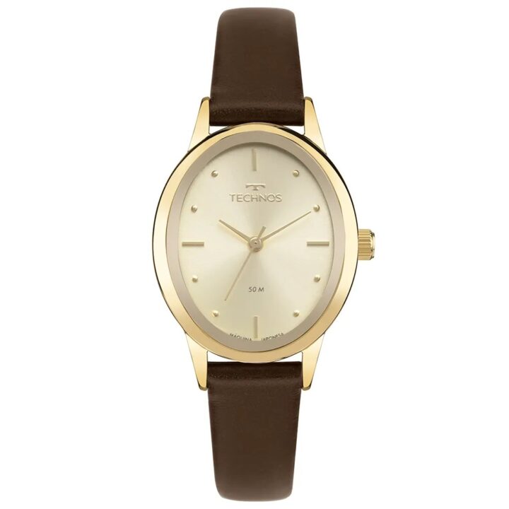 2035NFK/0X Relógio Technos Feminino Style Dourado