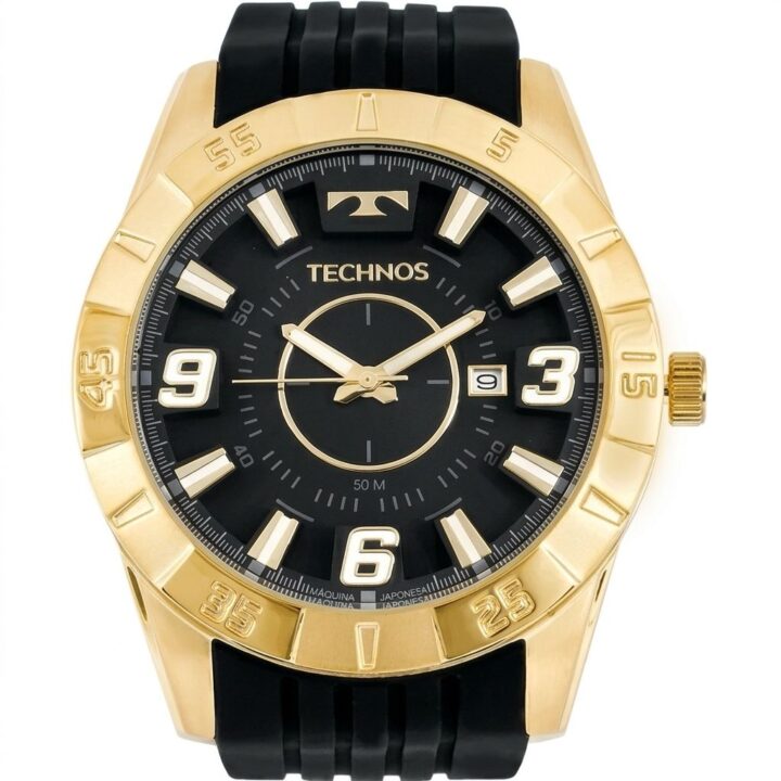 Relógio Technos Masculino Racer Preto