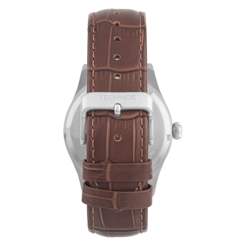 2115TWG/0A Relógio Technos Masculino Executive Prata