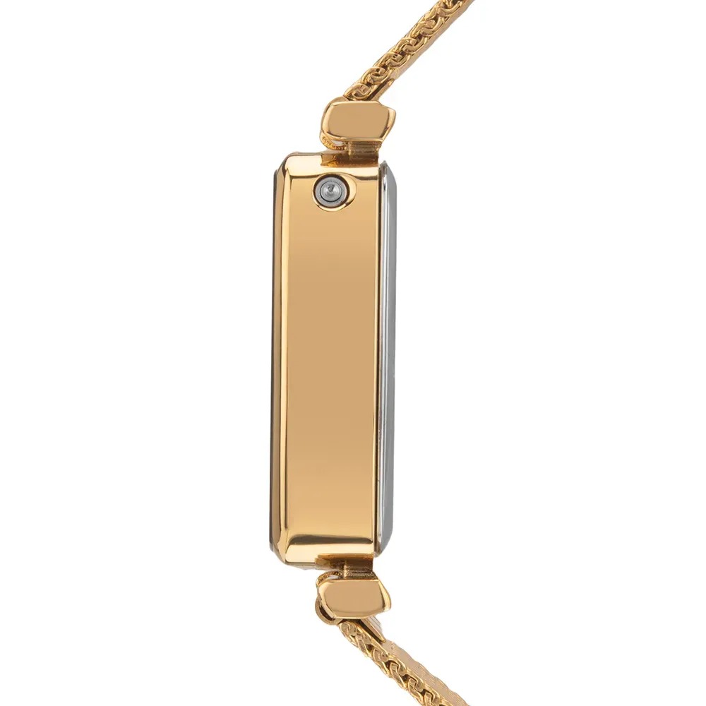 EUJHS43AAB/4D Relógio Euro Feminino Fashion Fit Glam Dourado
