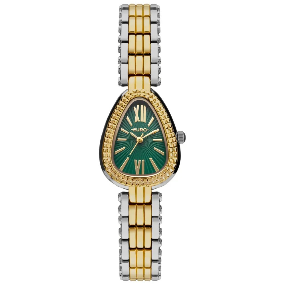 EU2035ZCO/5V Relógio Euro Feminino Serpentes Bicolor
