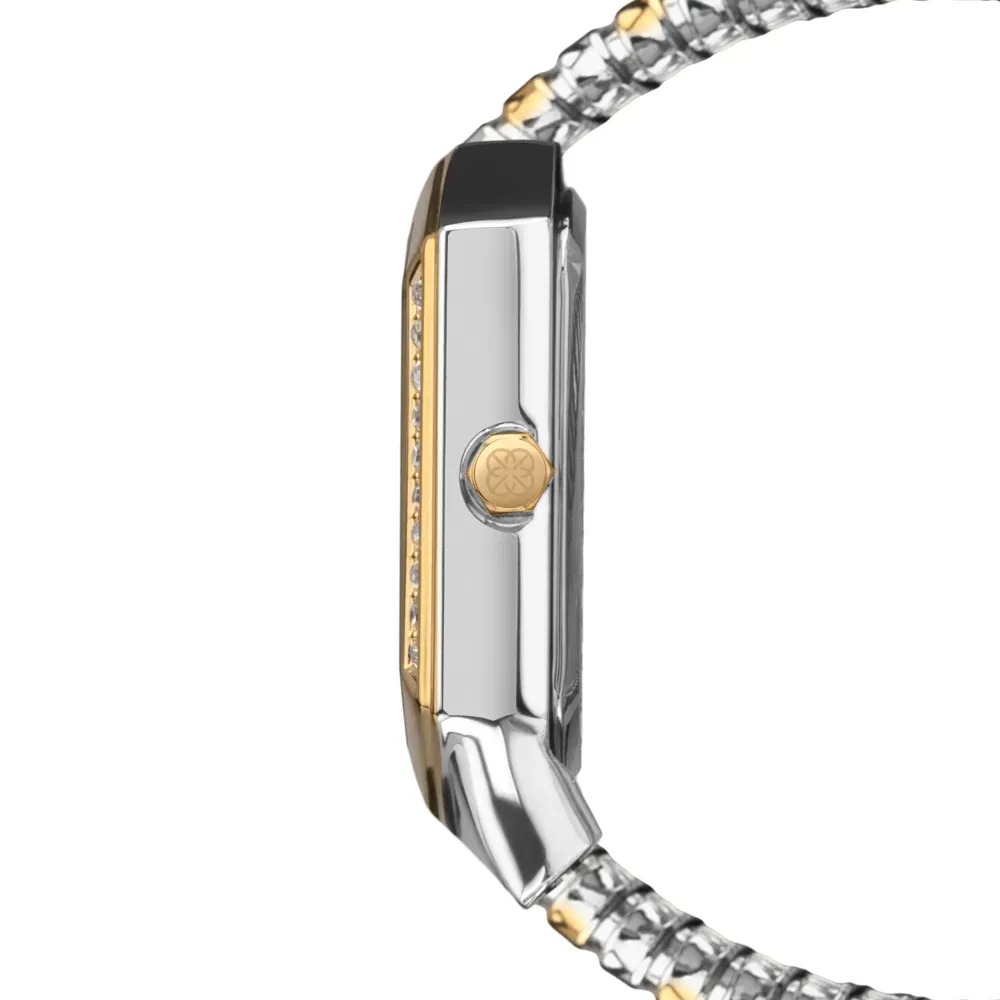 EU2035ZBN/5K Relógio Euro Feminino Serpentes Bicolor