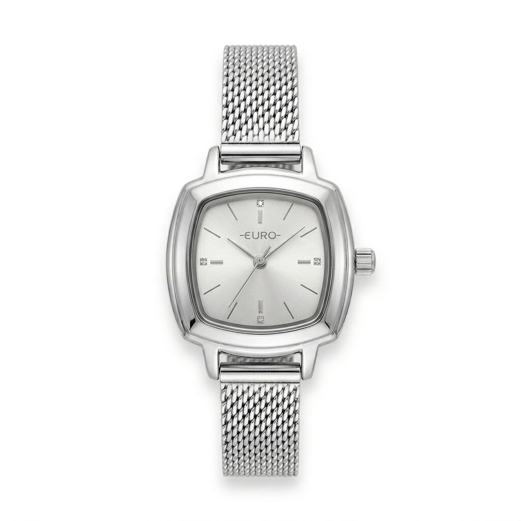 EU2035ZBR/4K Relógio Euro Feminino Mini Prata
