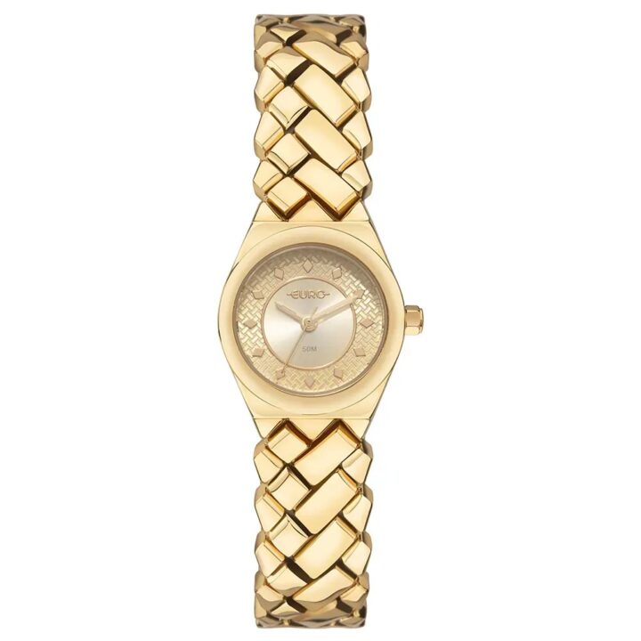 EU2035YXT/4D Relógio Euro Feminino Mini Lux Dourado