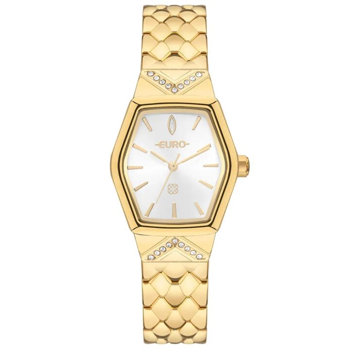 EU2035ZAD/4K Relógio Euro Feminino Serpentes Dourado