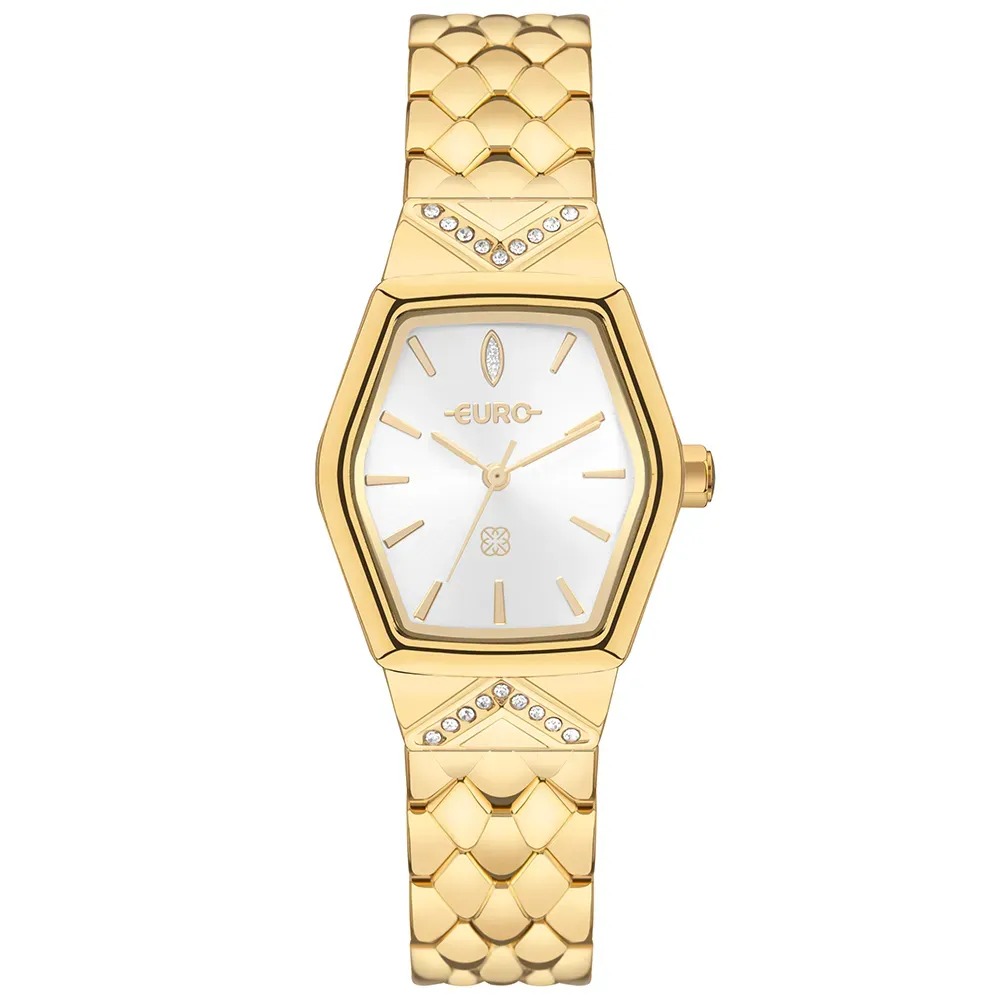 EU2035ZAD/4K Relógio Euro Feminino Serpentes Dourado