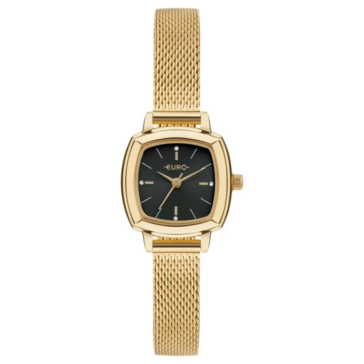 EU2035ZBS/4P Relógio Euro Feminino Mini Dourado