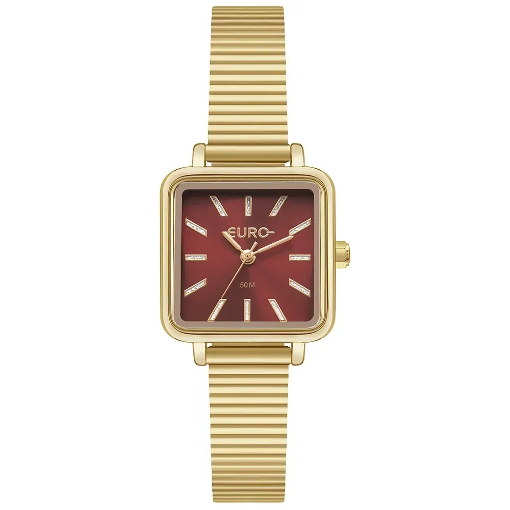 EU2035YZT/4R Relógio Euro Feminino Mini Dourado