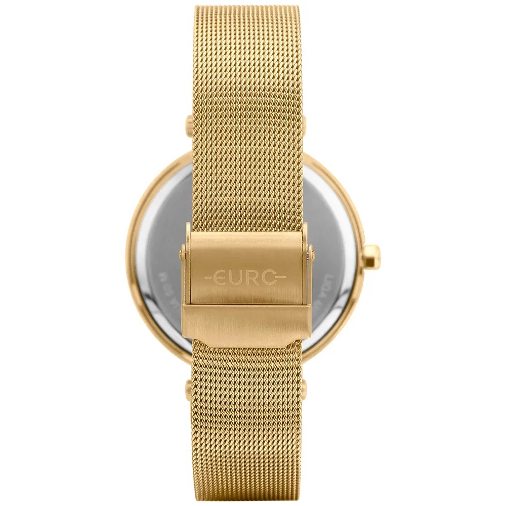 EU2035YXQ/4P Relógio Euro Feminino Glitz Dourado
