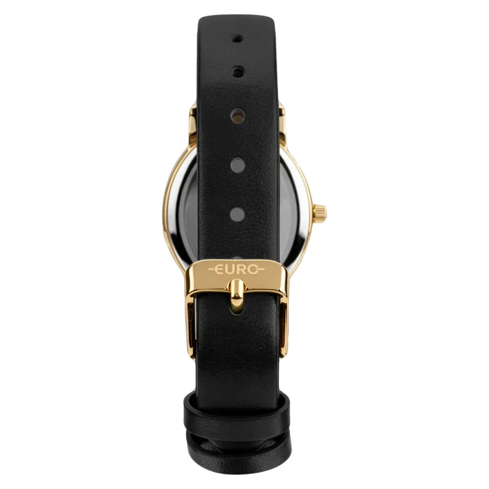 Relógio Euro Feminino Mini Dourado