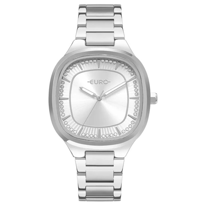 EU2036YVZ/4K Relógio Euro Feminino Glitz Prata