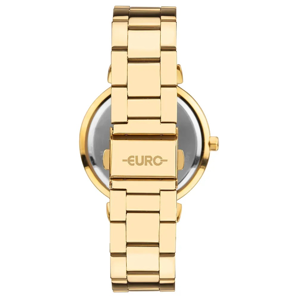 EU2035YXX/4D Relógio Euro Feminino Stones Dourado