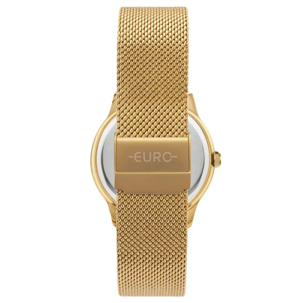 EU2036YVX/4D Relógio Euro Feminino Glitz Dourado