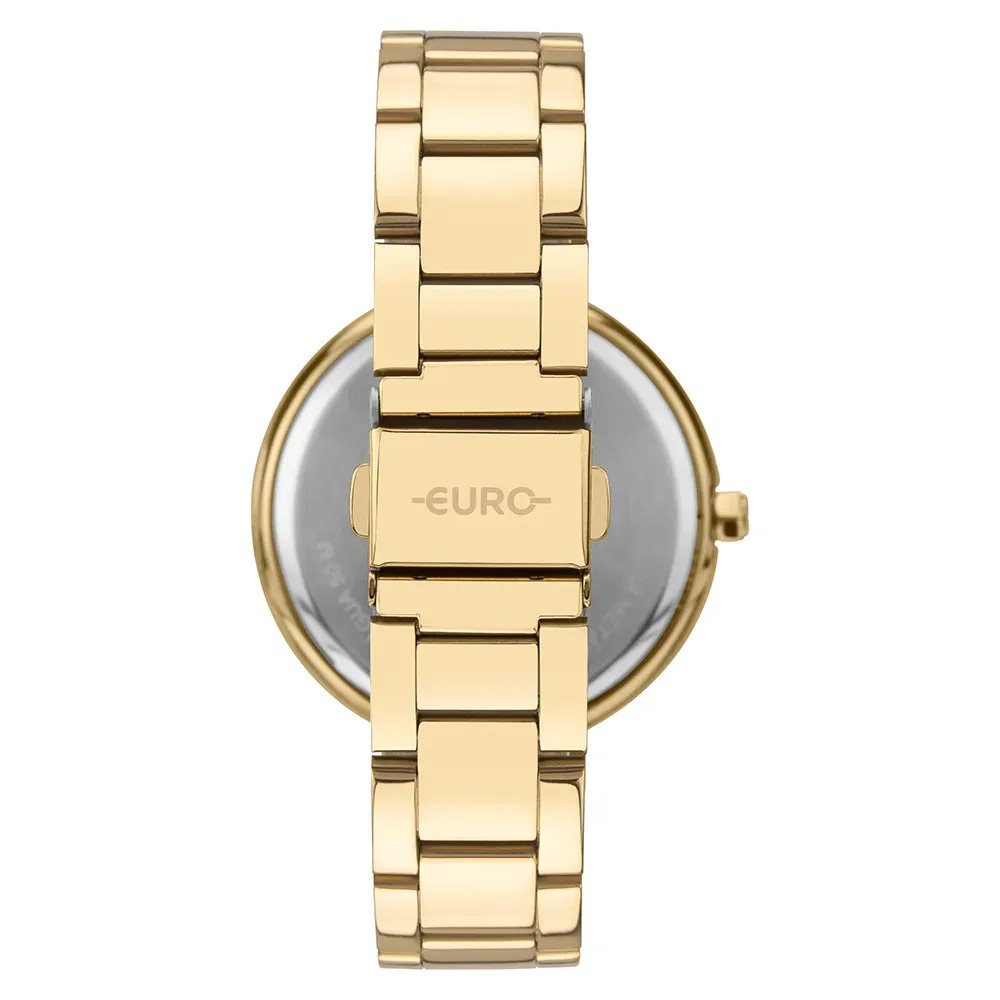 EU2036YVC/K4V Kit Relógio Euro Feminino Mix Dourado