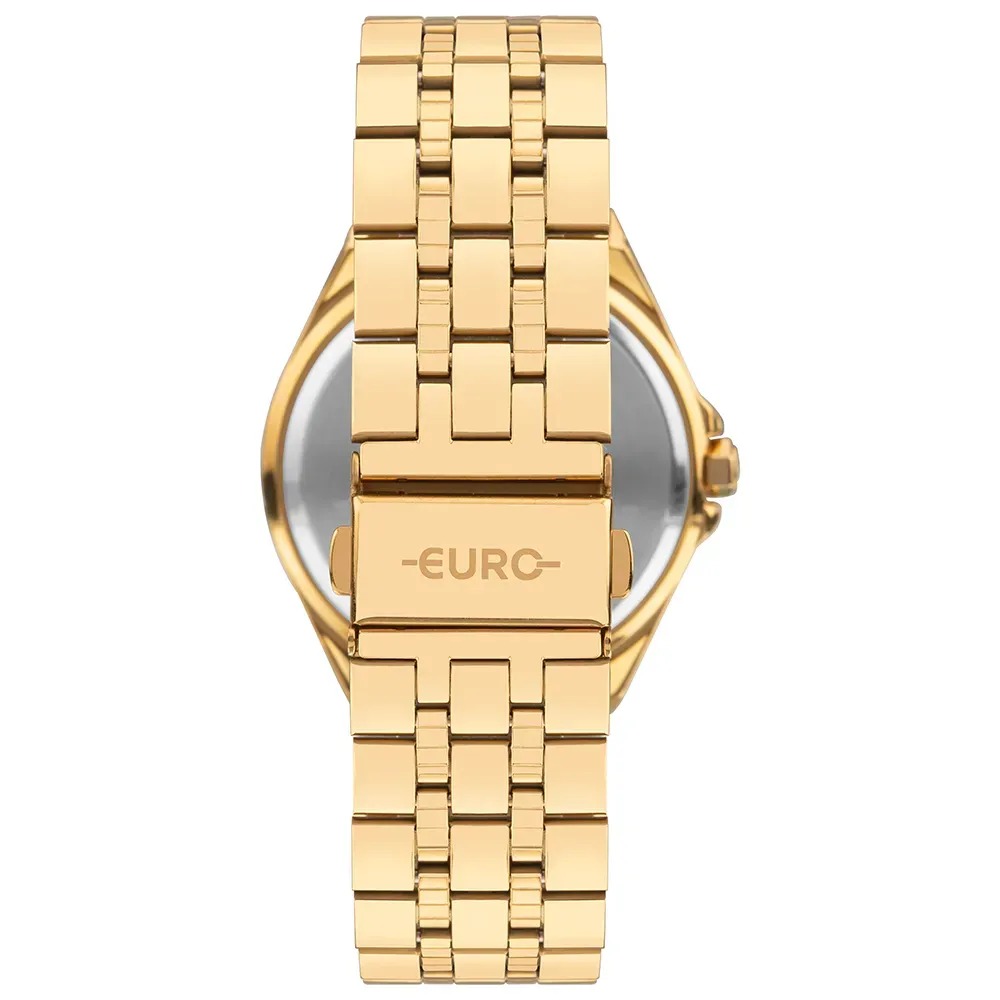 EU2036YVQ/K4D Kit Relógio Euro Feminino Mix Dourado