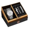 EU2035YZB/K4K Kit Relógio Euro Feminino Mix Prata