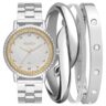EU2036YVK/K4K Kit Relógio Euro Feminino Mix Prata