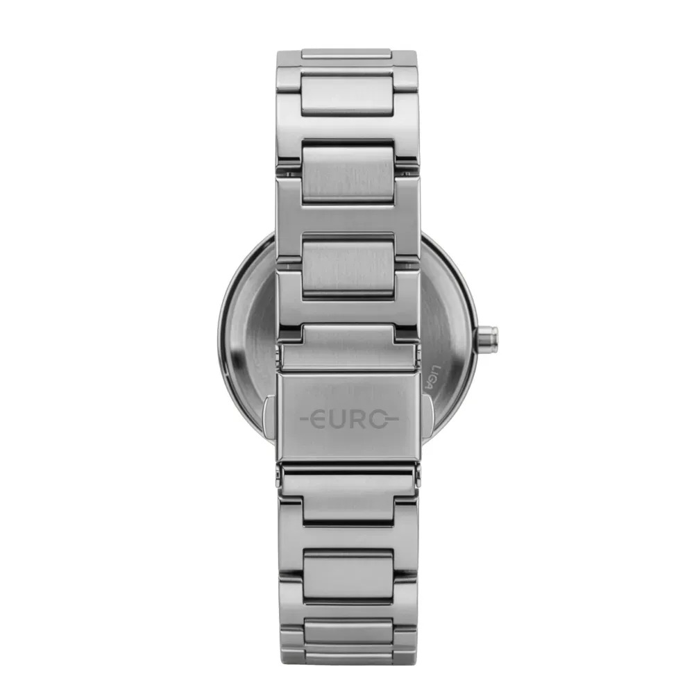 EU2035ZBZ/K4K Kit Relógio Euro Feminino Mix Prata