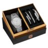 EU2035YZD/K4K Kit Relógio Euro Feminino Mix Prata