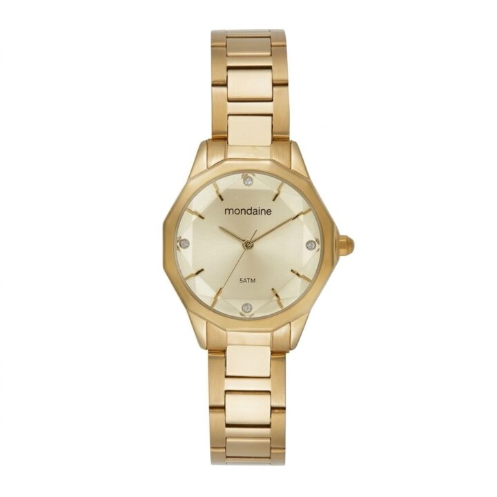 Relógio Mondaine Feminino Vidro Facetado