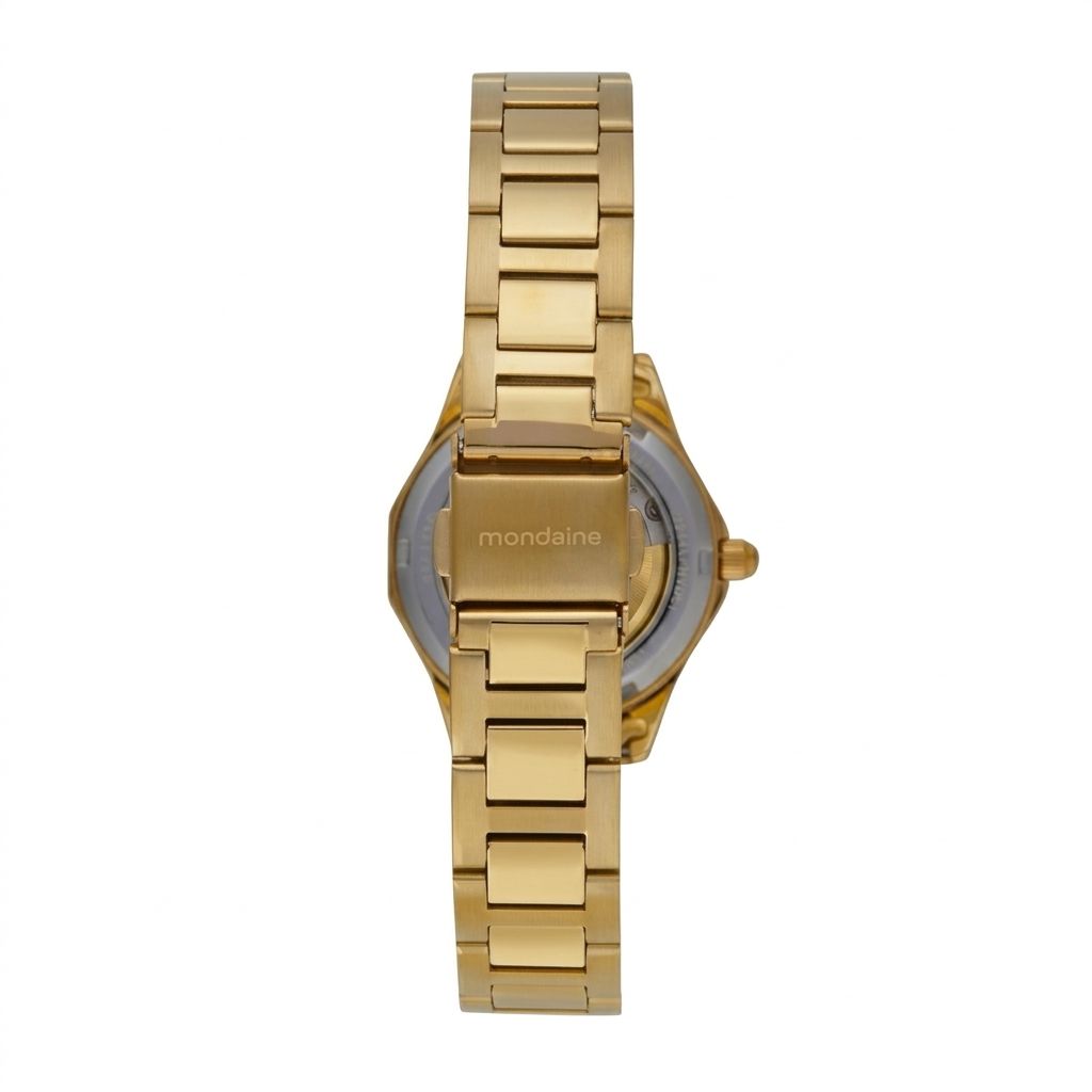 32844LPMVDE1 Relógio Mondaine Feminino Vidro Facetado