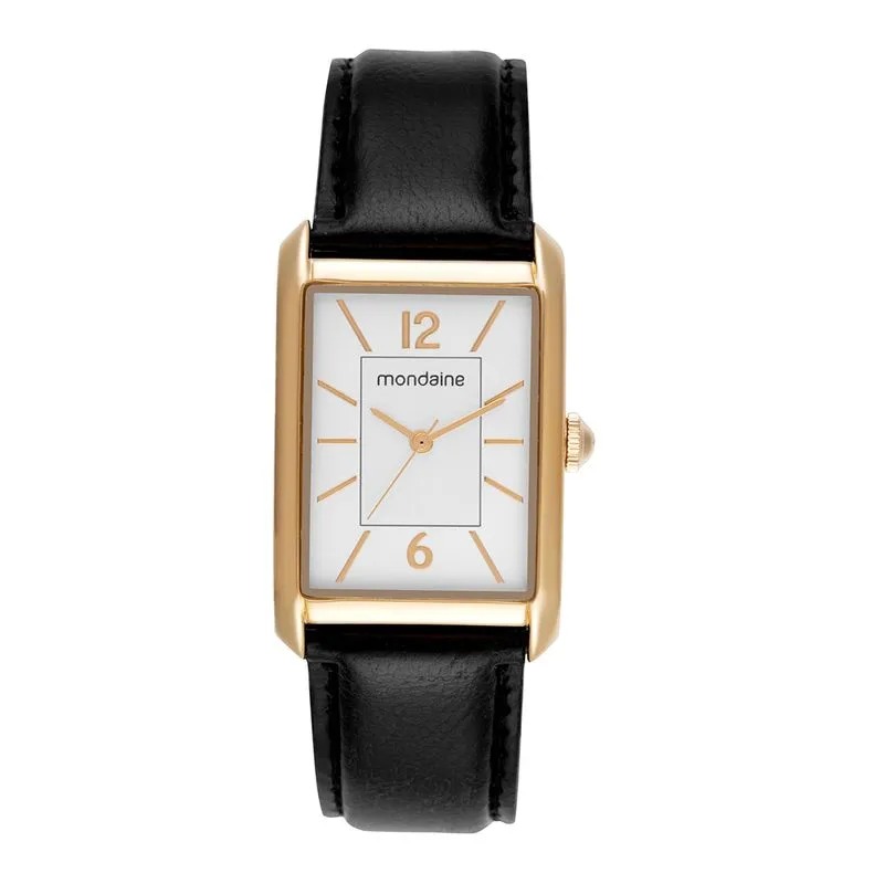 99798LPMVDH1 Relógio Mondaine Feminino Quadrado