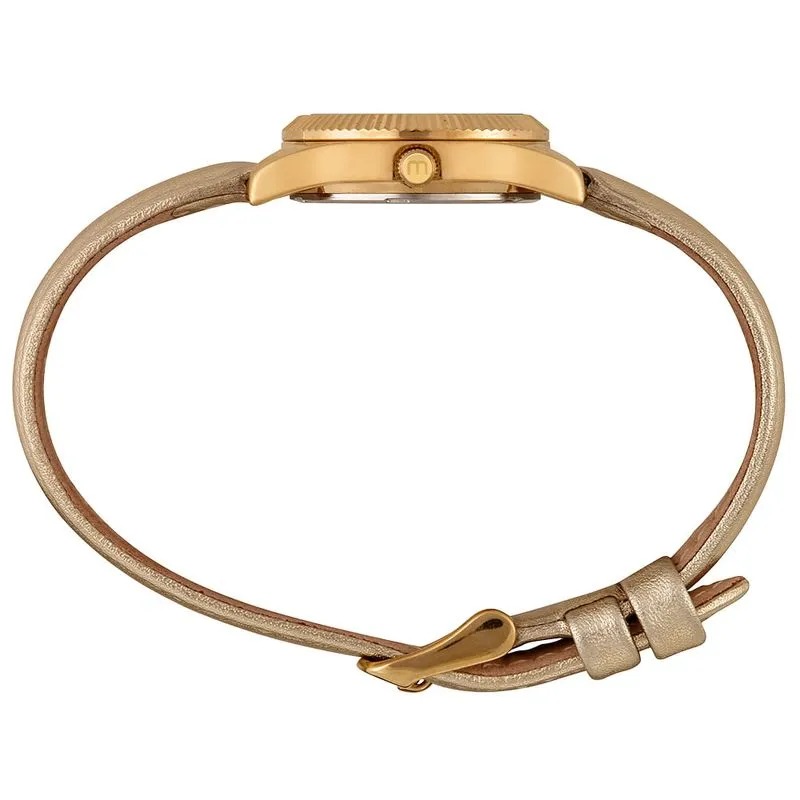 32960LPMVDH5 Relógio Mondaine Feminino Dourado Cristais