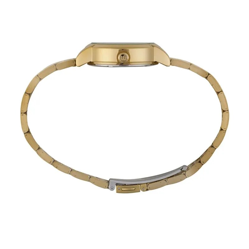 99819LPMVDE1 Relógio Mondaine Feminino Dourado Pulseira 7 Elos