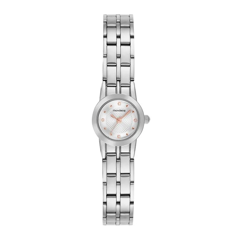 8205PV/1X Relógio Mondaine Feminino Analógico Prata