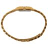 32981LPMVDM1 Relógio Mondaine Feminino Dourado Quadrado Números e Index