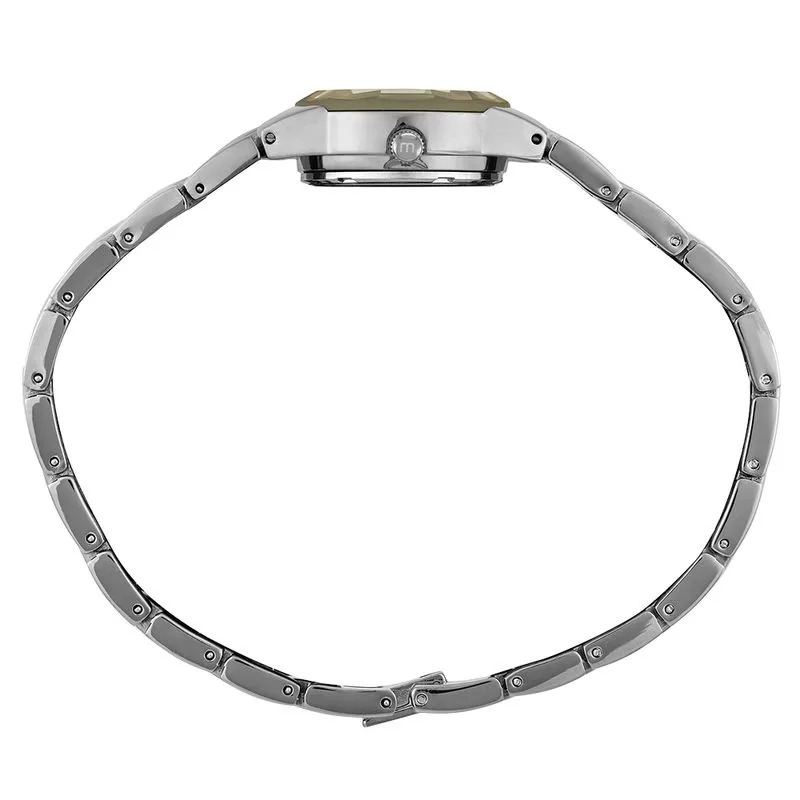 32917L0MVNM2 Relógio Mondaine Feminino Prata Madrepérola