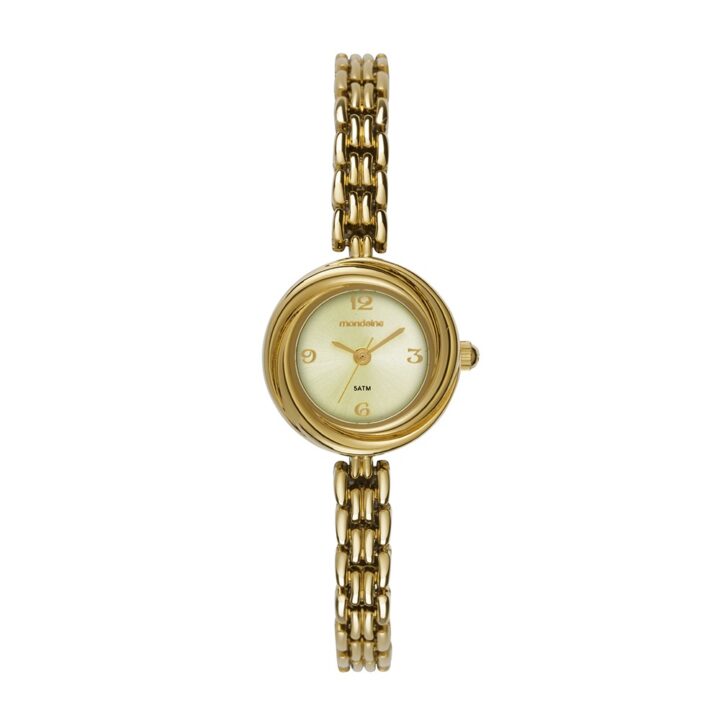 Relógio Mondaine Feminino Analógico Dourado
