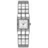 32981L0MVNM2 Relógio Mondaine Feminino Prata Metal Quadrado Index e Números