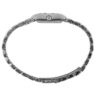 32981L0MVNM2 Relógio Mondaine Feminino Prata Metal Quadrado Index e Números