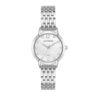 99820L0MVNE2 Relógio Mondaine Feminino Analógico Prata Cristais