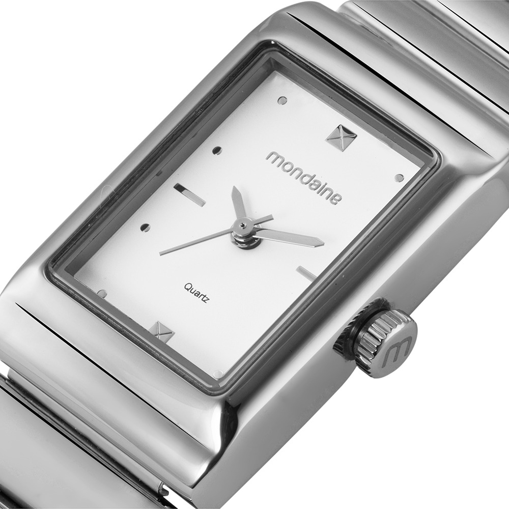 Relógio Mondaine Feminino Prata