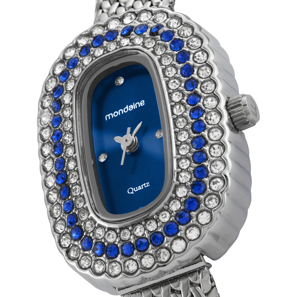 99860L0MVNE3 Relógio Mondaine Feminino Analógico Prata