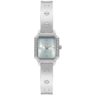Relógio Euro Feminino Bangle Lux Prata