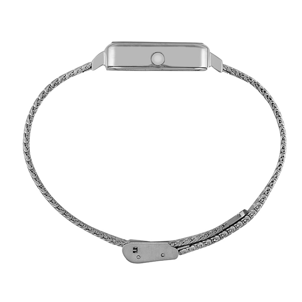 32744L0MVNE2 Relógio Mondaine Feminino Prata Cristais