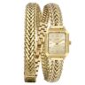 Relógio Euro Feminino Mini Lux Dourado