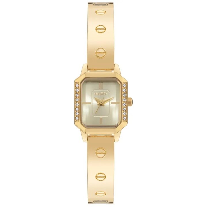 EU2035ZBG/5D Relógio Euro Feminino Bangle Lux Dourado
