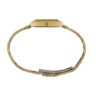 Relógio Mondaine Feminino Retangular Dourado