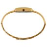 32985LPMVDM1 Relógio Mondaine Feminino Dourado Metal Quadrado