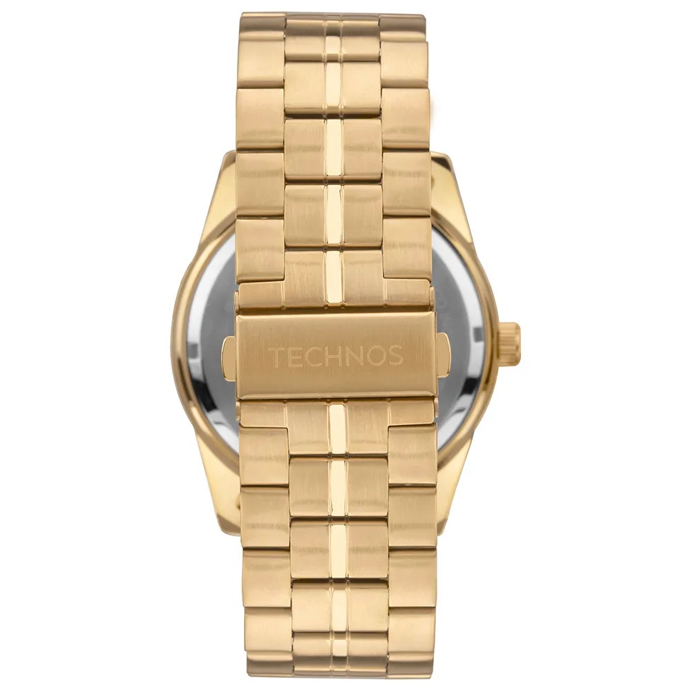 Relógio Technos Masculino Racer Premium Dourado