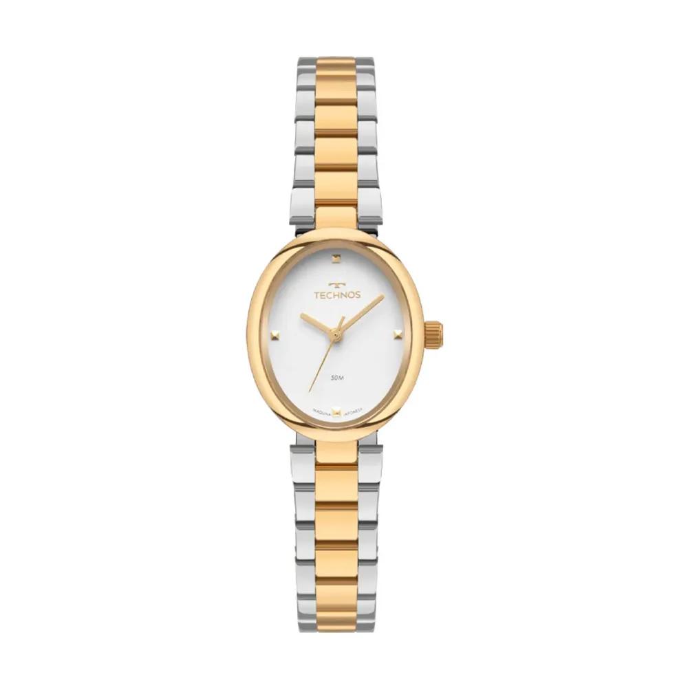 Relógio Technos Feminino Mini Bicolor