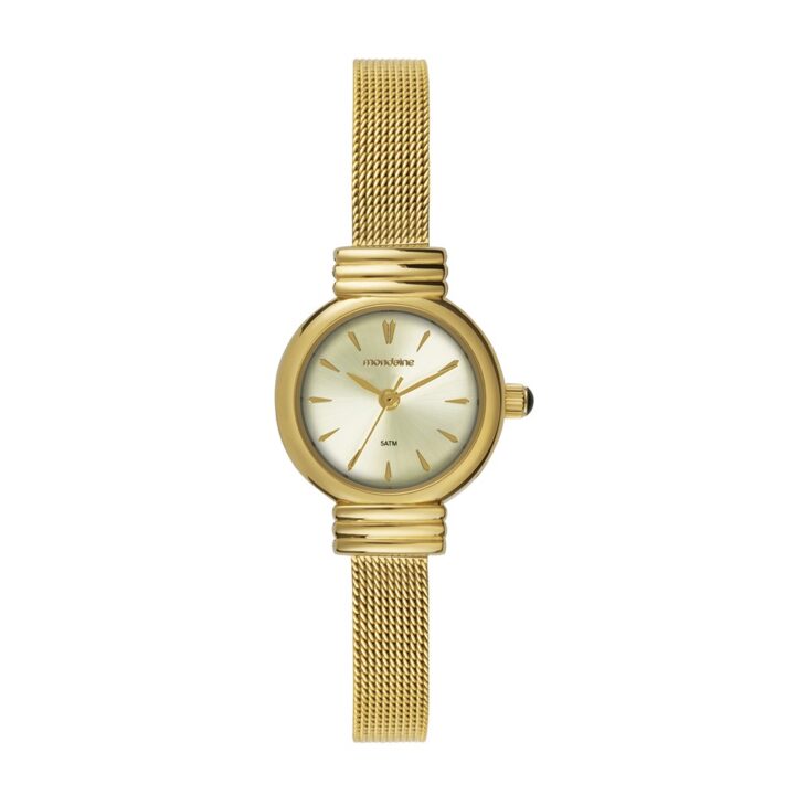 Relógio Mondaine Feminino Analógico Dourado