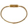 Relógio Mondaine Feminino Dourado Quadrado Index